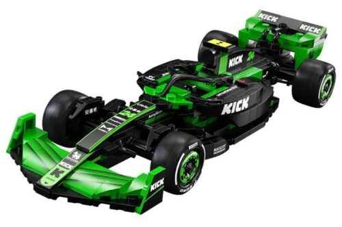 bộ lắp ghép Xe đua F1 CaDA C55032 chất lượng cao, mô hình xe F1 KICK Sauber C44-2024 tỉ lệ 1:24 dành cho con trai 8 tuổi, giá tốt