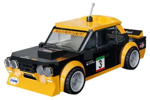 bộ lắp ghép FIAT 131 Abarth, đồ chơi mô hình CaDA C55035, mô hình xe đua, chất lượng cao, giá tốt, cho con trai 8 tuổi