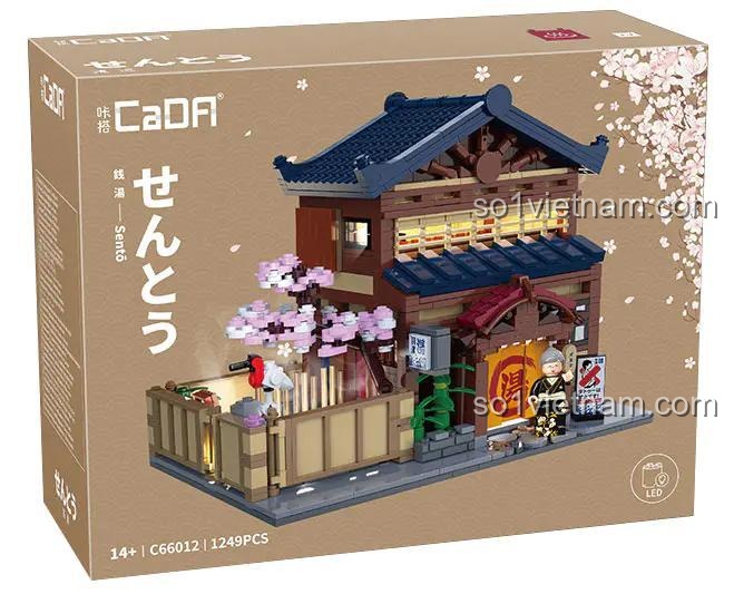 Hộp sản phẩm nhà tắm truyền thống Nhật Bản CaDA C66012