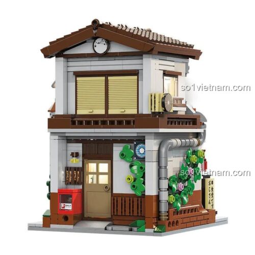Mặt trước bộ lắp ghép Nhà hàng Nhật Bản Abesan CaDA C66014