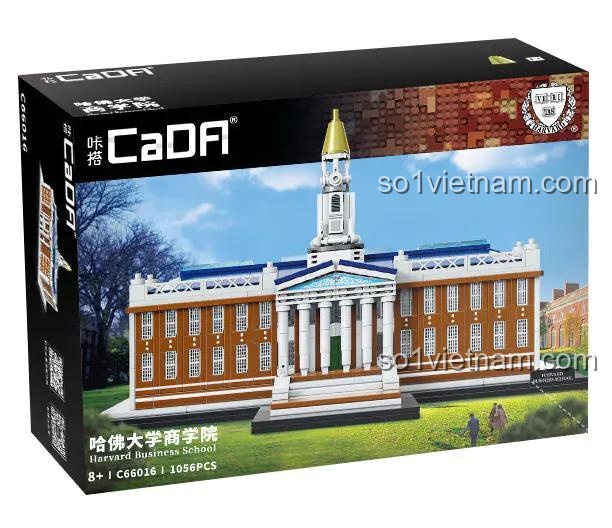 Hộp sản phẩm bộ lắp ghép Trường Kinh doanh Harvard C66016
