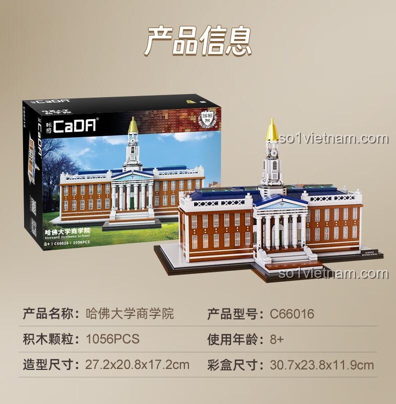 Thông tin sản phẩm Trường Kinh doanh Harvard C66016