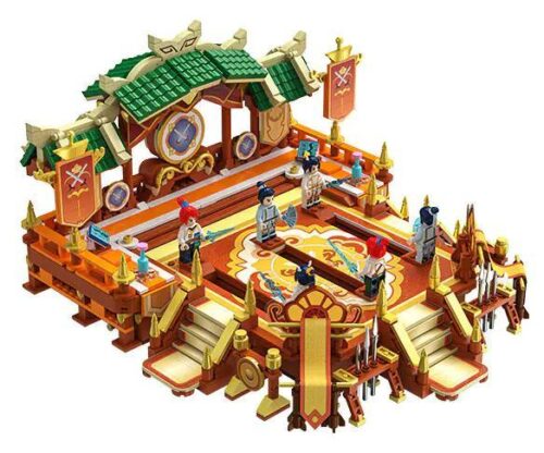 bộ lắp ghép Đấu Trường Lôi Đài Trường An Thành CaDA C67007, mô hình lôi đài cổ trang 1683 chi tiết, đồ chơi lắp ráp cho bé trai 8 tuổi giá tốt