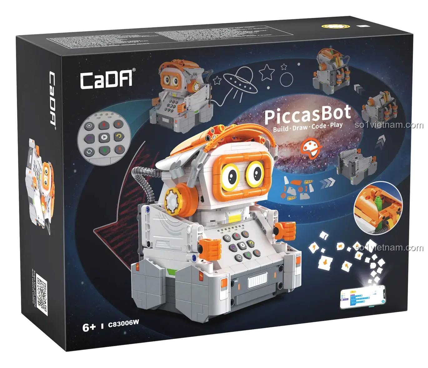 Hộp sản phẩm Robot vẽ PiccasBot CaDA C83006