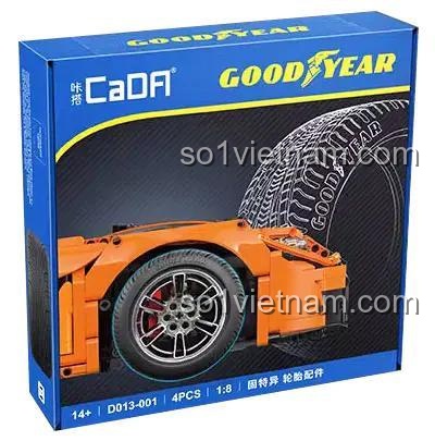 Hộp đựng Bộ Lốp Goodyear Tỉ lệ 1:8 CaDA D013-001