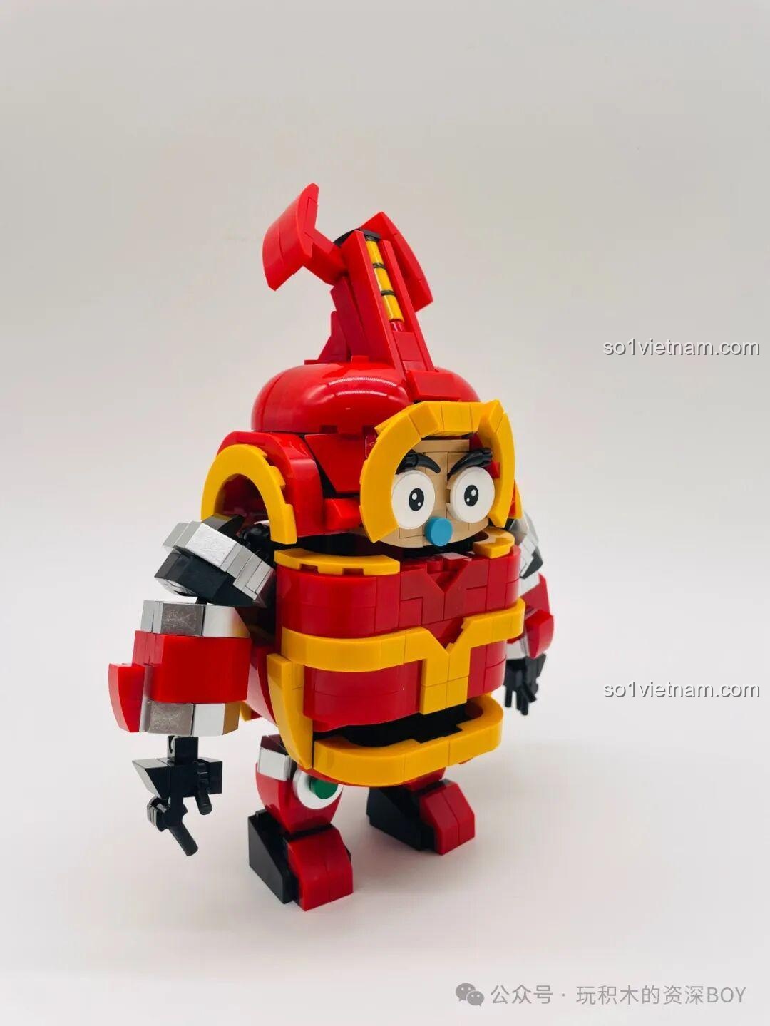 Cảm nhận tổng thể về mô hình Tuole 8004 Kabutack sau khi hoàn thành, một sản phẩm đẹp mắt, đáng để sưu tầm và trưng bày.