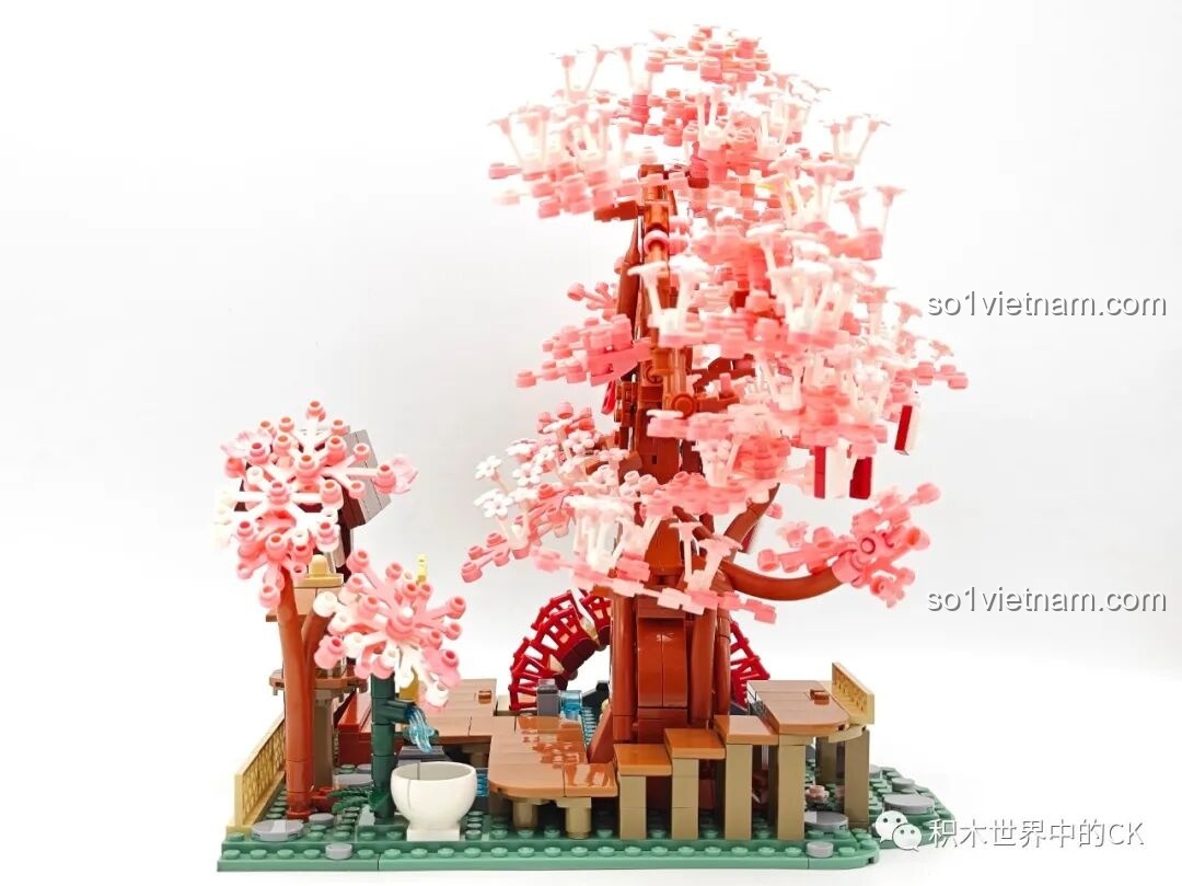 Mô hình Cảnh hoa anh đào Miku Keeppley siêu tiết kiệm, một cảnh sắc mùa xuân thu nhỏ hoàn hảo.