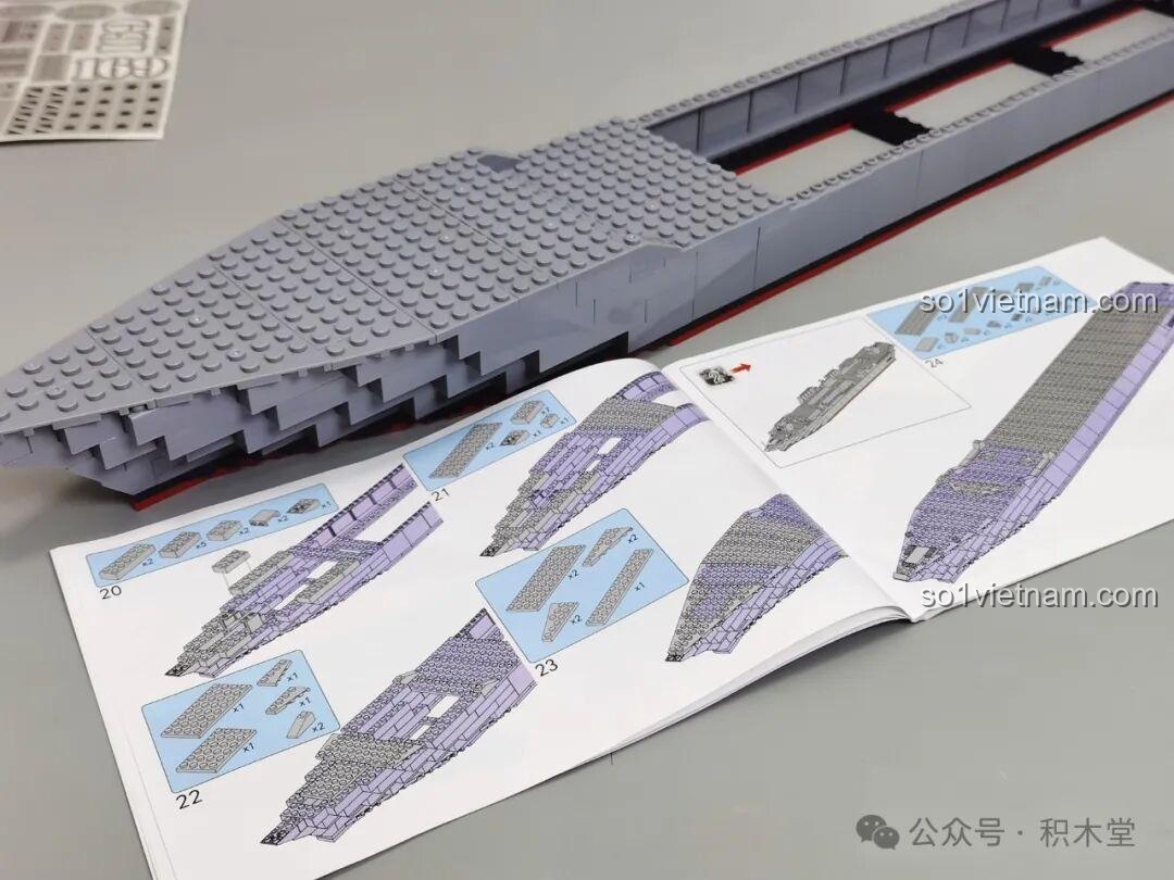 Cấu trúc bên trong rỗng của thân tàu JIQILE 42046