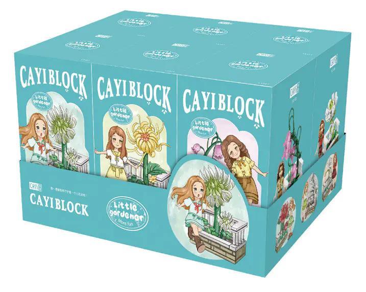 Hộp sản phẩm CAYI Little Gardener - Hoa Trắng Ba Lá