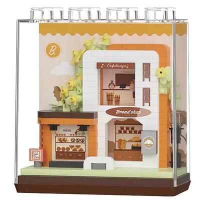 bộ lắp ghép Tiệm Bánh Mì Chaolechuang 7369, mô hình cửa hàng bánh ngọt mini dễ thương cho bé gái 6 tuổi, giá rẻ.