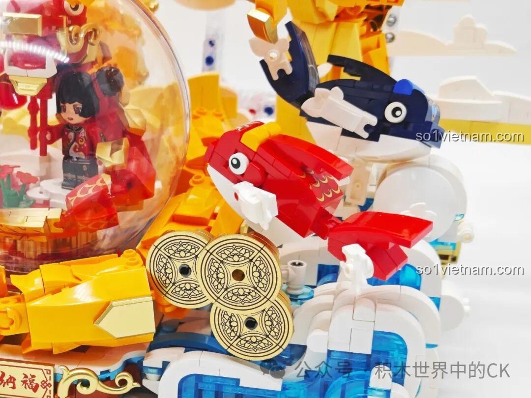 Cận cảnh chi tiết biển chúc phúc 