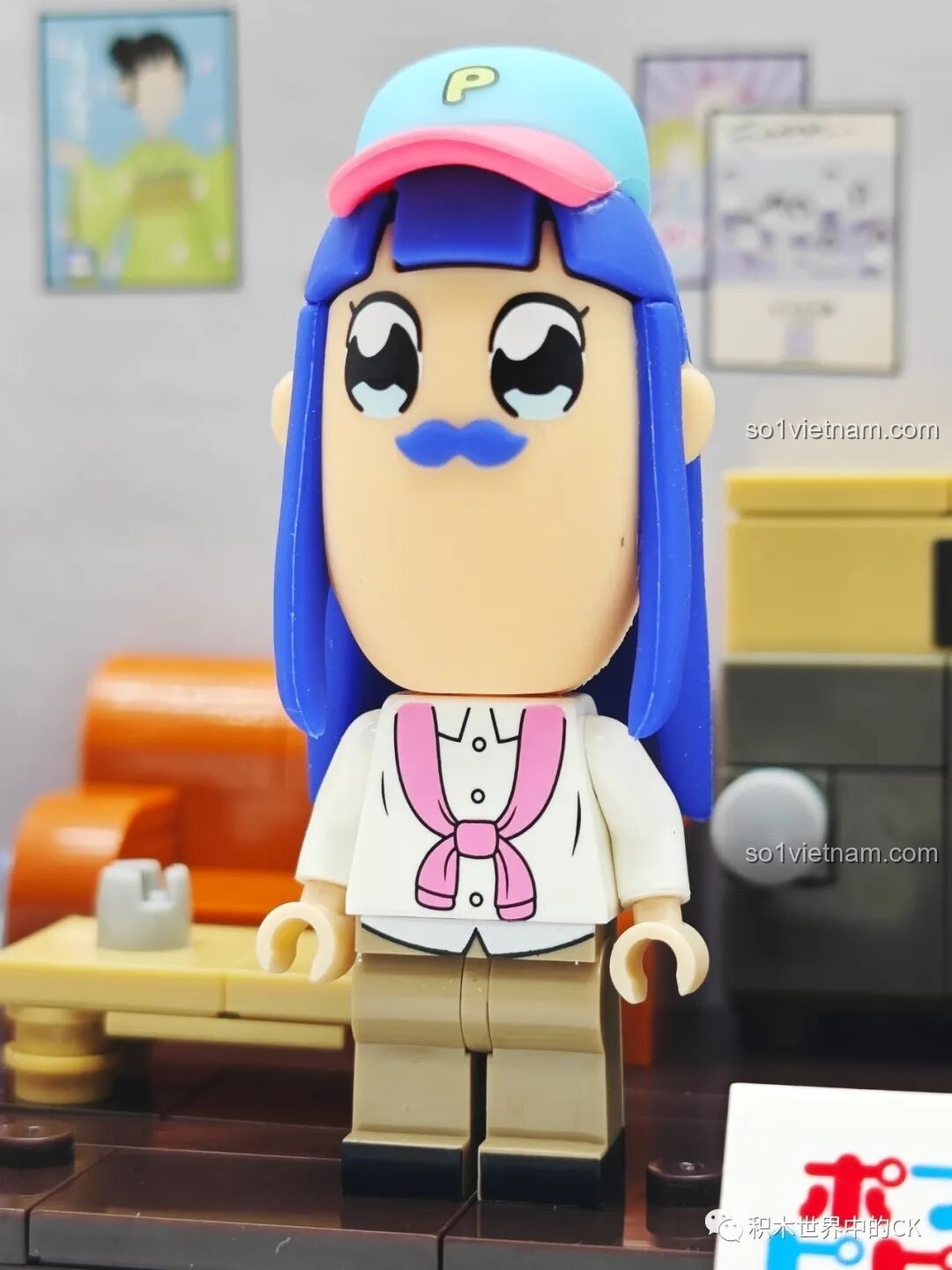 Chi tiết các phụ kiện đi kèm bộ lắp ráp Pop Team Epic FUNIFY W8010