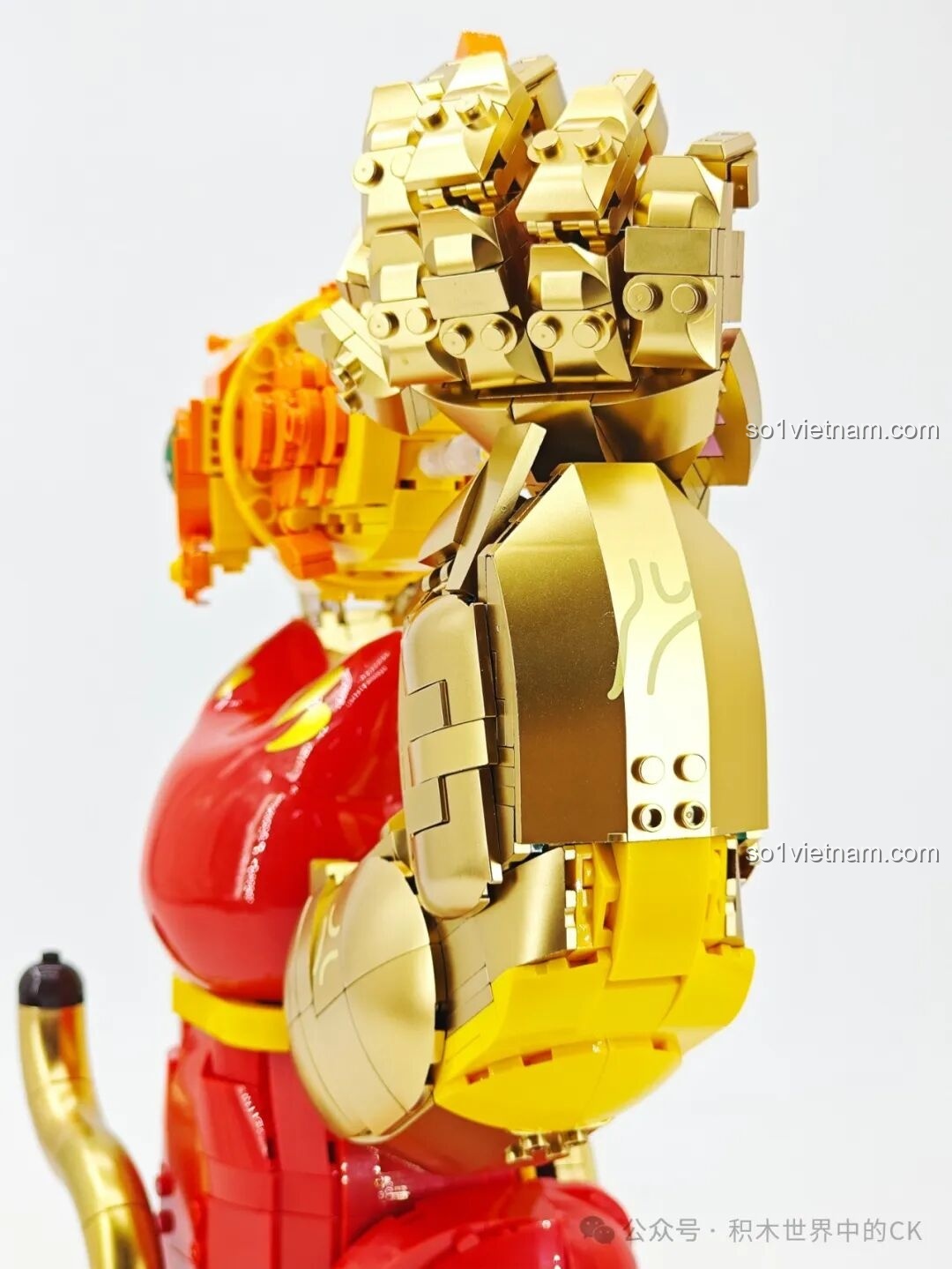 Cận cảnh mắt cá chép của bộ lắp ráp TOP TOY TC1830