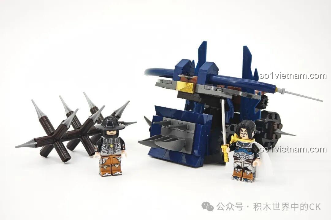 Cận cảnh chi tiết nhựa ABS của bộ lắp ráp Decool