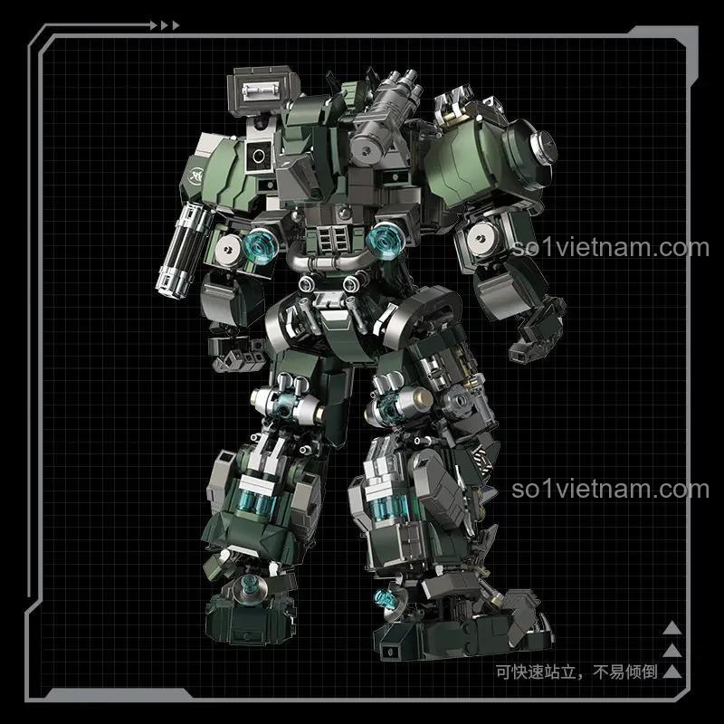 Mô hình Mecha Nửa Máy Nửa Cơ Khí Công Nghiệp 1403 Mảnh, Robot Nửa Máy Nửa Cơ Khí Công Nghiệp, Mech Nửa Máy Nửa Cơ Khí Công Nghiệp, Đồ chơi lắp ghép cho bé trai 14 tuổi trở lên, Đồ chơi sáng tạo, Giá tốt