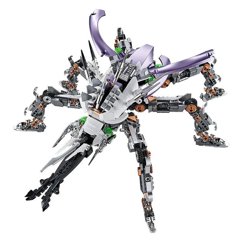 Mô hình robot bọ hung 炽造社 212228 lắp ráp chi tiết, đồ chơi giáo dục cho bé trai 14 tuổi, bộ lắp ghép robot côn trùng khổng lồ