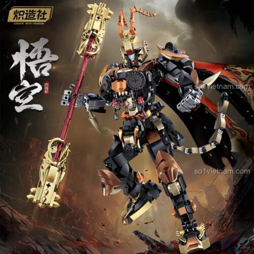 Mô hình Tôn Ngộ Không Mecha P2111 819 chi tiết