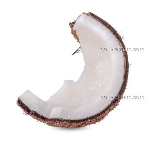 Kẹp tai hình dừa độc đáo Coconut 7129 cho bé gái