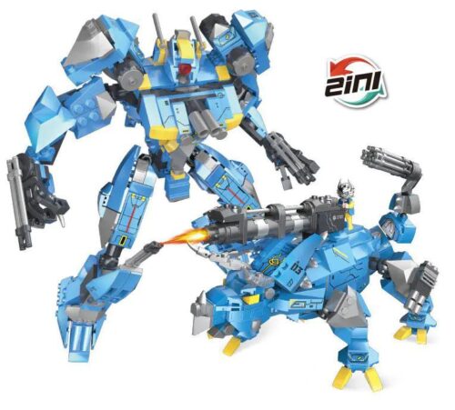 Bộ lắp ghép Khủng Long Cơ Khí COGO 12700C Robot Khủng Long Biến Hình Độc Đáo cho bé trai 6 tuổi giá tốt