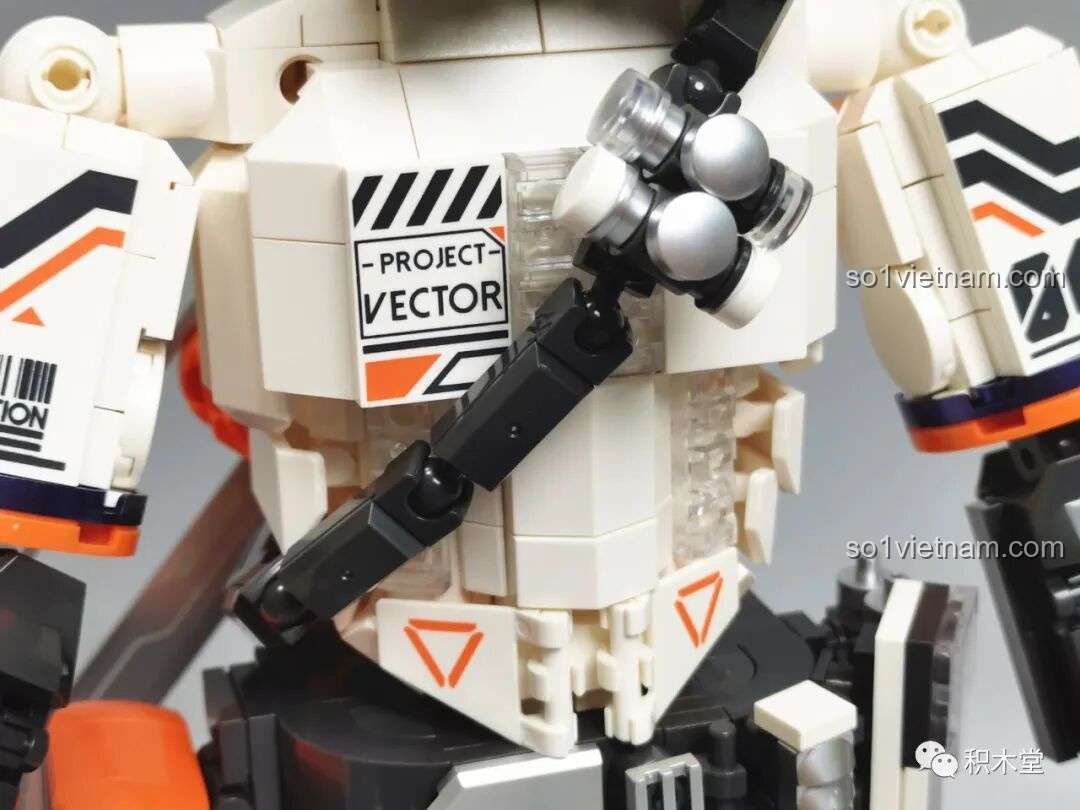 Dây lưng của FUNIFY W9006 Chiến Binh Cơ Khí ZENN với chữ 