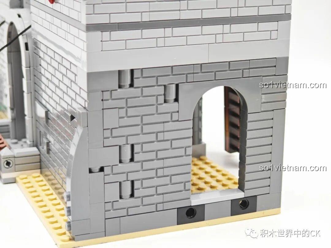 Chi tiết mô hình Tam Quốc Thành Trì Decool 20512