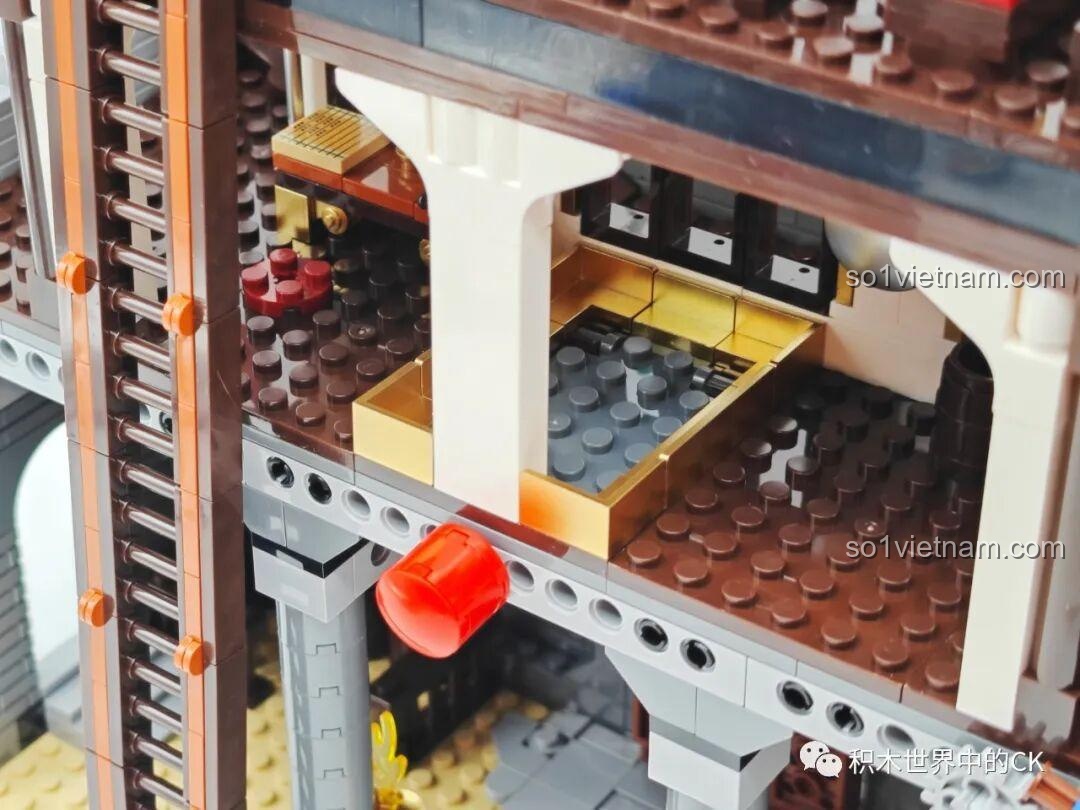 Chi tiết mô hình Tam Quốc Thành Trì Decool 20512