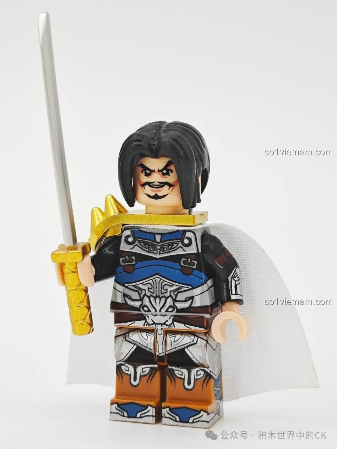 Minifigure chiến binh đặc biệt đi kèm bộ lắp ráp Decool 20612