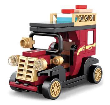 Bộ đồ chơi lắp ráp Decool 22082 Xe Du Lịch Cổ Điển Hồi Lực, 100 chi tiết, dành cho bé trai 6 tuổi, giá tốt.