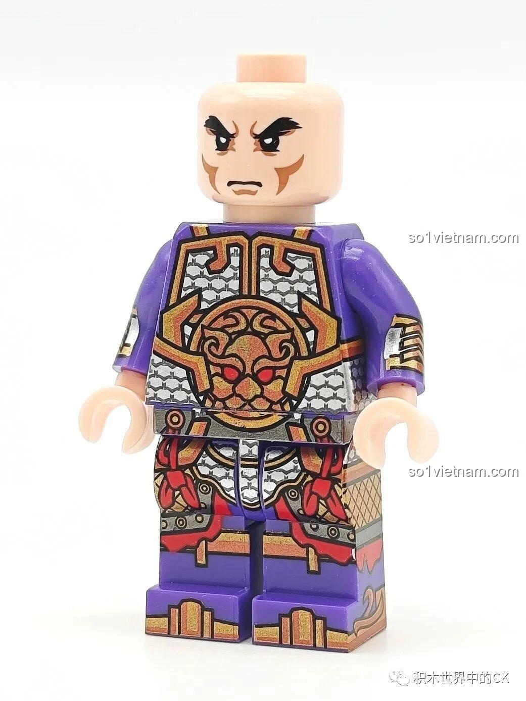 Minifigure Lý Tịnh - Tây Du Ký, 8 tuổi, con trai, hành trình Tây Du, nhân vật Lý Tịnh chi tiết, màu sắc sống động