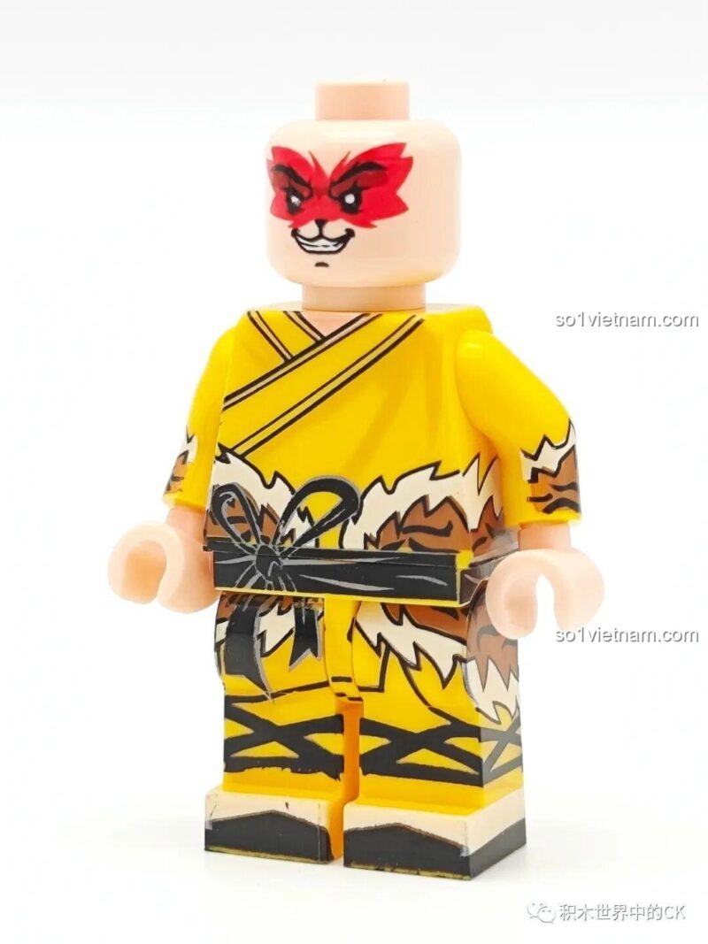 Minifigure Nhị Lang Thần - Tây Du Ký, tạo dáng, 8 tuổi, con trai, hành trình Tây Du, nhân vật Nhị Lang Thần chi tiết, màu sắc sống động