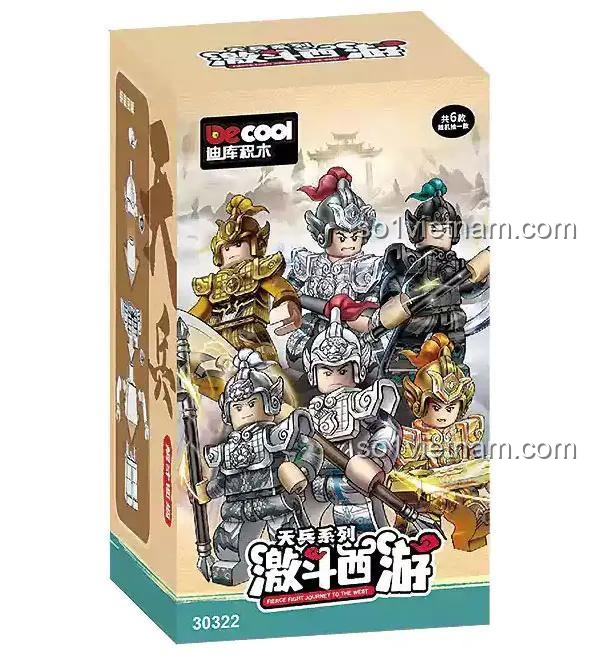Mô hình Thiên Binh Bạc bộ lắp ghép Decool 30322