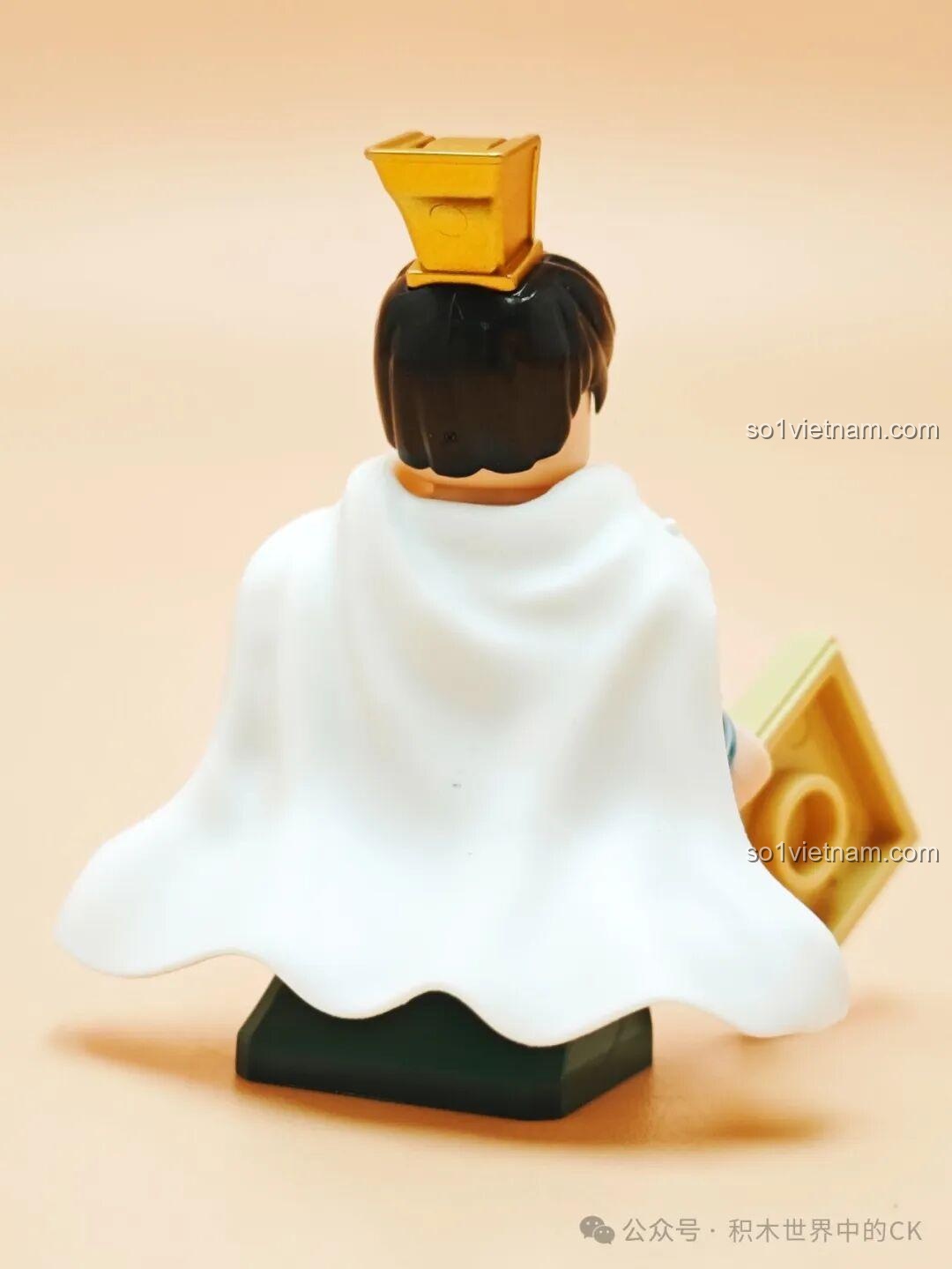 Bốn minifigure Decool Tam Quốc: Mã Lương 20368, Quan Ngân Bình 20366, Liêu Hóa 20367, Quan Bình 20365 đã lắp ráp hoàn chỉnh. Review Decool Minifigure Tam Quốc.