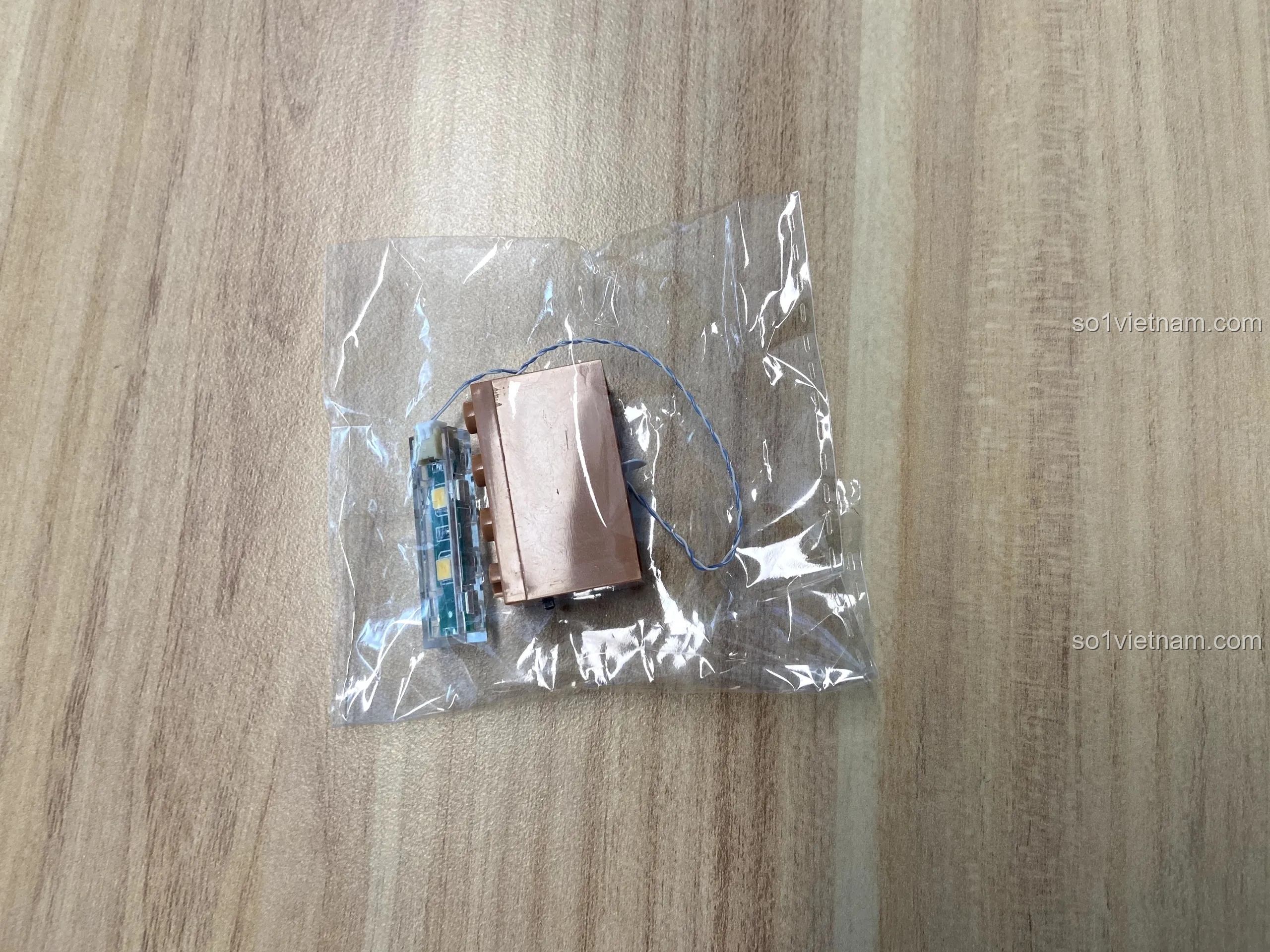 Túi chứa bộ đèn LED hiệu ứng đặc biệt cho bộ lắp ghép Wekki 6186 Pinocchio.