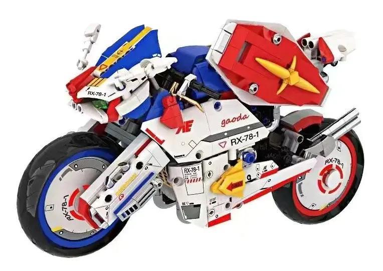 bộ lắp ráp Mô tô Gundam RX-78 DK 5009, đồ chơi mô hình cho bé trai 8 tuổi giá rẻ