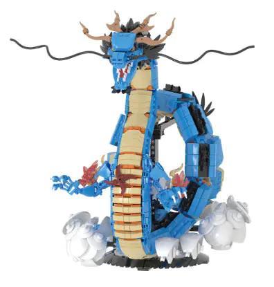 bộ lắp ghép Rồng Xanh Kaido DK 5011, mô hình rồng xanh Kaido oai phong, đồ chơi lắp ráp cho bé trai 8 tuổi, giá tốt