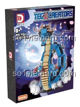 hộp bộ xếp hình Rồng Kaido trong One Piece DK 5011, đồ chơi mô hình Kaido Dạng Rồng cho bé trai 8 tuổi, giá rẻ