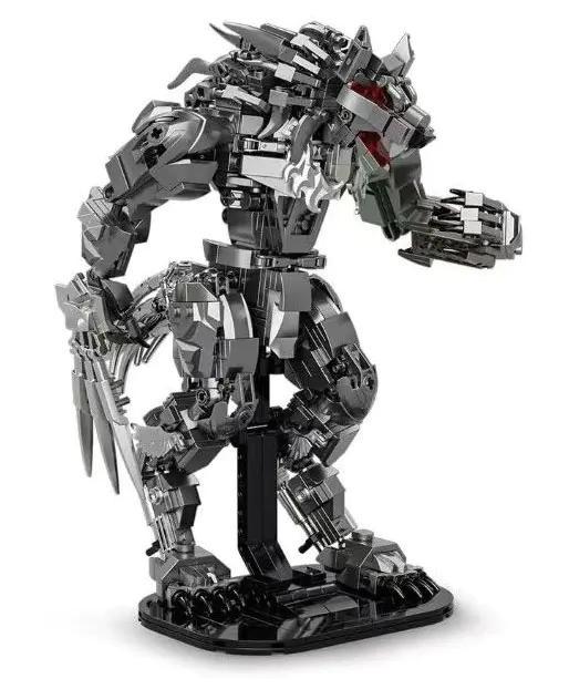 Mô hình Người Sói Đêm DK 7051 lắp ráp, đồ chơi xây dựng cho bé 8 tuổi, 813 chi tiết, khớp nối linh hoạt, màu xám đen đỏ, giá tốt