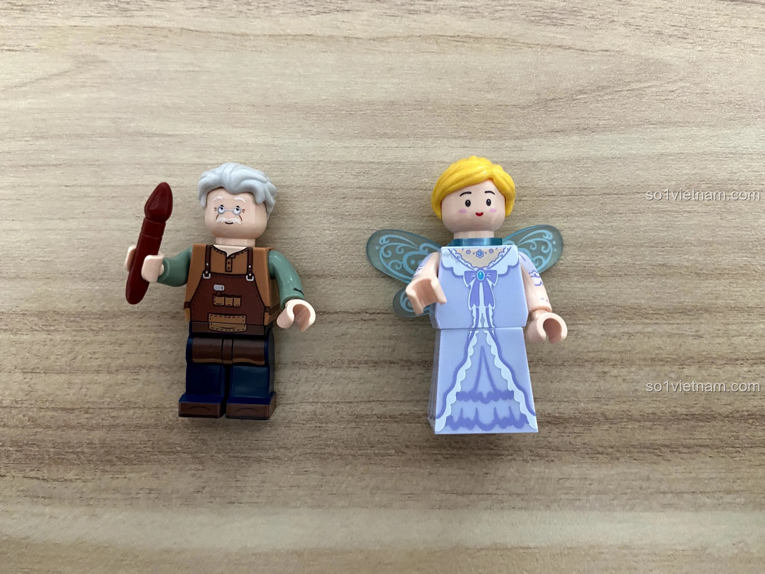 Đồng hồ treo tường hình ngôi nhà chim bồ câu và đồng hồ bỏ túi của bộ mô hình Pinocchio Wekki 506186.