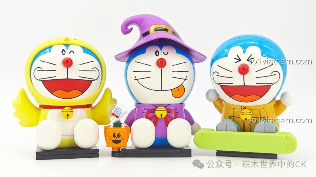 Mô hình Doraemon Keeppley phiên bản Chim Cánh Cụt nhìn từ phía sau