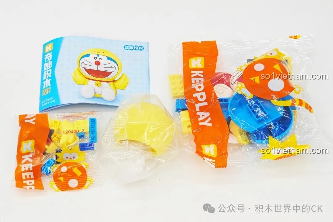 Chi tiết mô hình Doraemon Keeppley phiên bản Chim Cánh Cụt