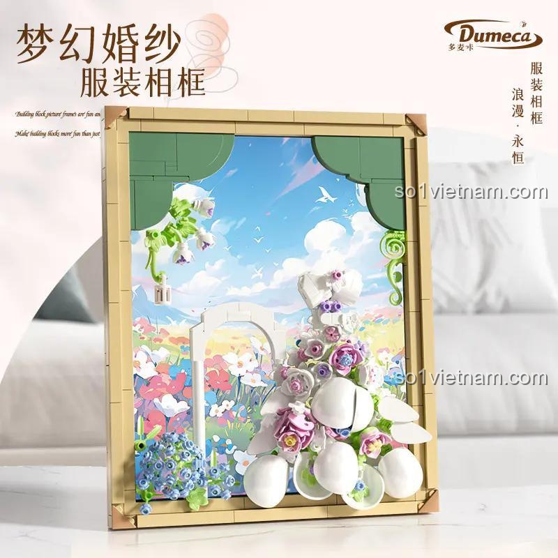 Hộp bộ lắp ghép khung ảnh婚纱 梦幻婚纱 Dumeca D3004