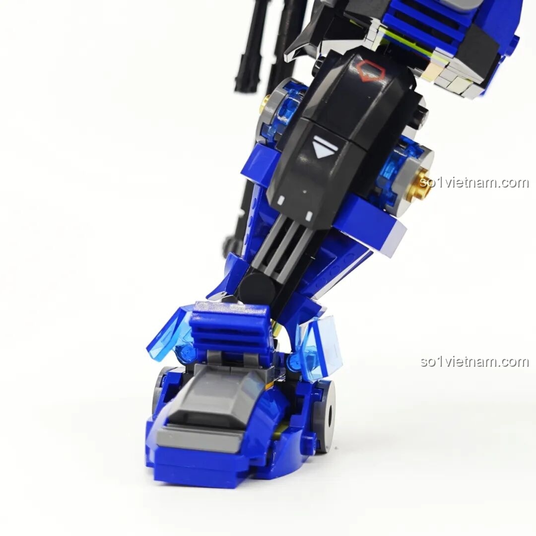 Phần đuôi súng bắn tỉa Keeppley 23102 Robot Xạ Thủ Thần Súng, chi tiết giáp và số hiệu.