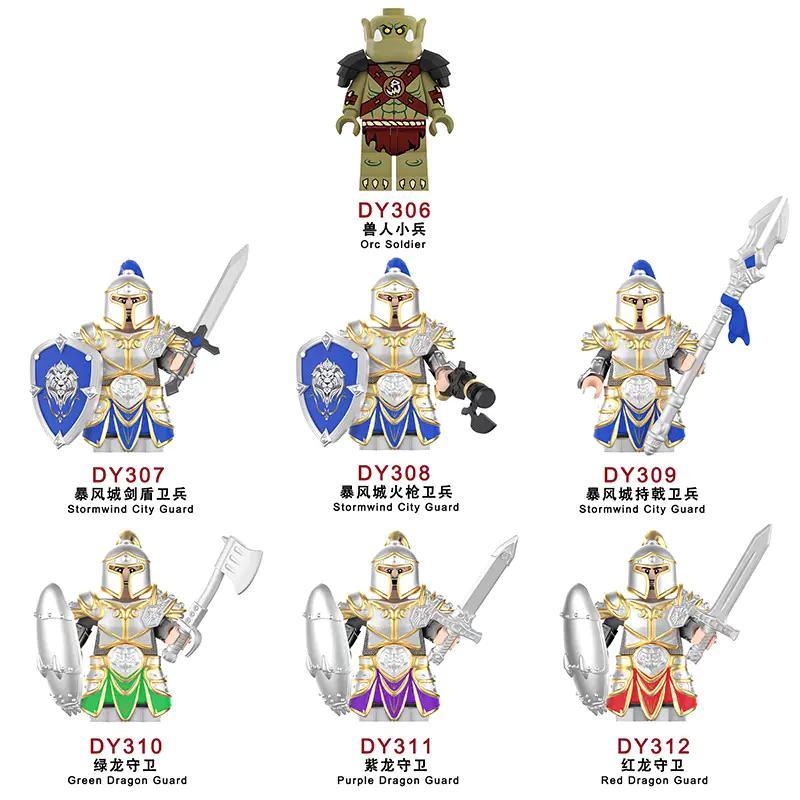 Bộ đồ chơi DY_Minifigs DY308 Lính Hỏa Mai Stormwind, đồ chơi mô hình chất lượng cao cho bé trai 8 tuổi, giá tốt