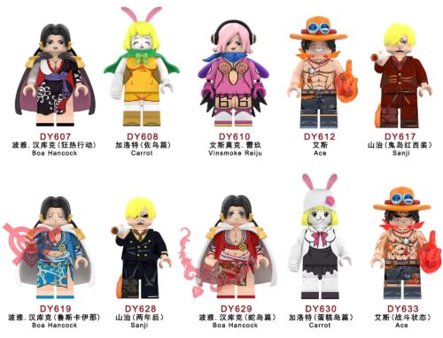 Figure Carrot (Zou Arc) DY_Minifigs DY608, đồ chơi nhân vật One Piece cho bé gái 6 tuổi, figure Carrot đáng yêu