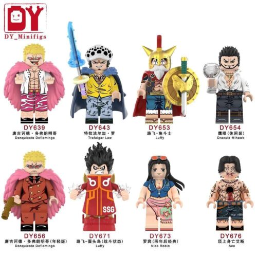 Bộ đồ chơi Minifigure Luffy DY_Minifigs DY671 trạng thái chiến đấu Đảo Egghead, đồ chơi mô hình Luffy One Piece chi tiết cao cho bé trai 8 tuổi giá tốt.