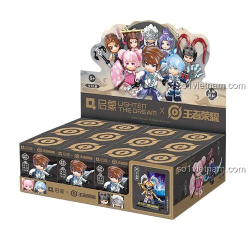 Hộp mù Minifigure Vương Giả Vinh Diệu Enlighten 78001, set đồ chơi Keeppley 78001 cho học sinh cấp 1, đồ chơi mô hình nhân vật Honor of Kings giá rẻ
