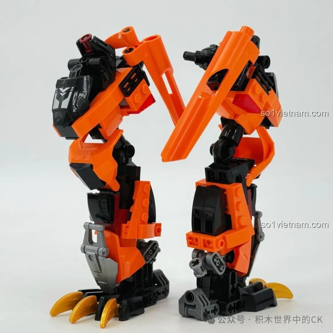 Quá trình lắp ráp F5-A0007 - phần chân robot