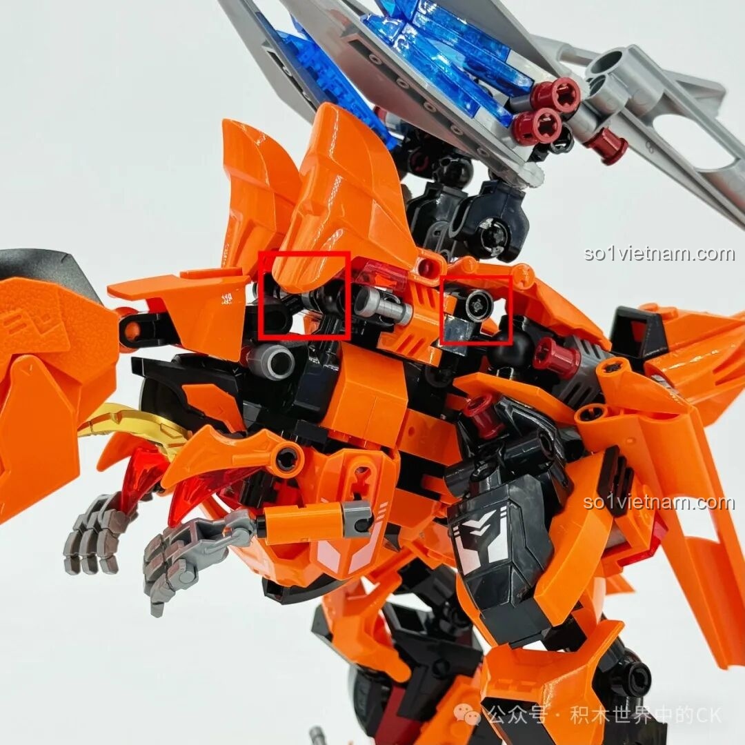 Toàn cảnh F5-A0007 dạng khủng long bạo chúa