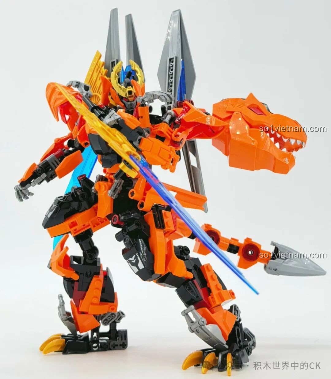 Toàn cảnh F5-A0007 dạng khủng long bạo chúa