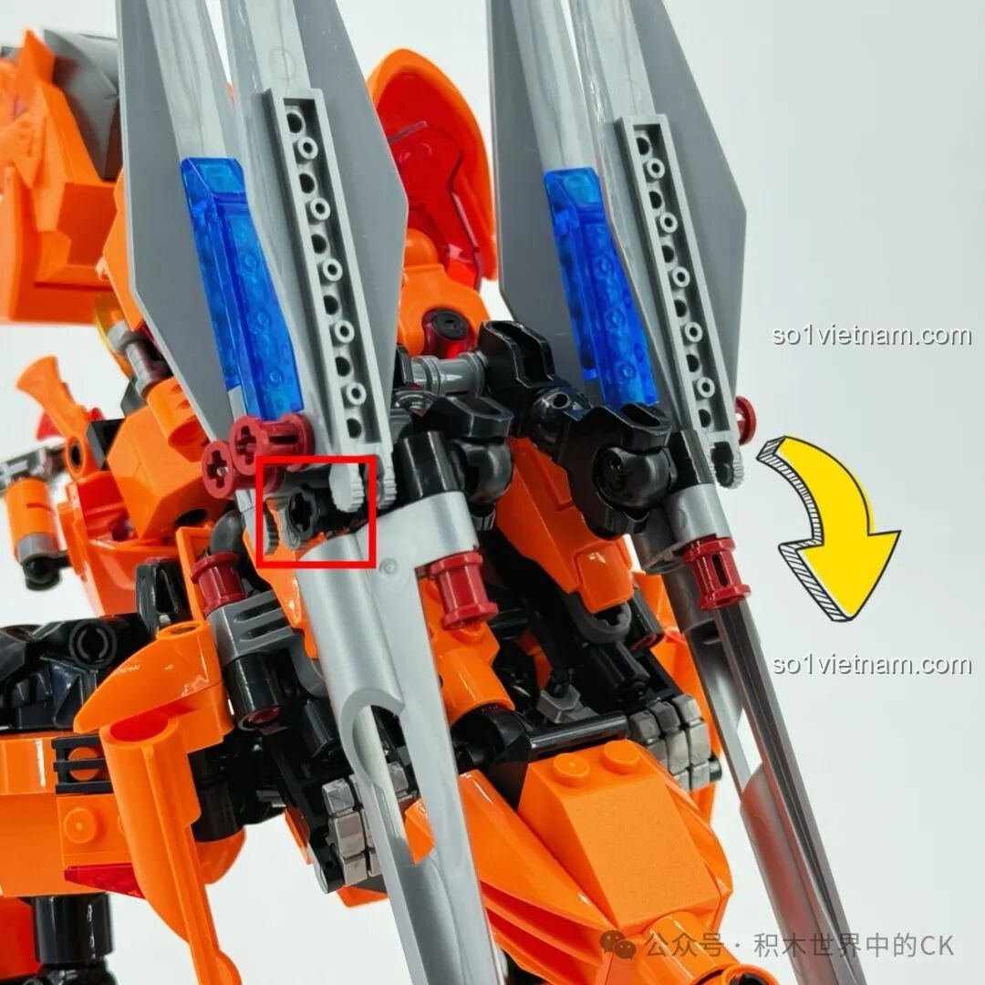 Toàn cảnh F5-A0007 dạng khủng long bạo chúa